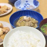 冷たいずいきの煮物